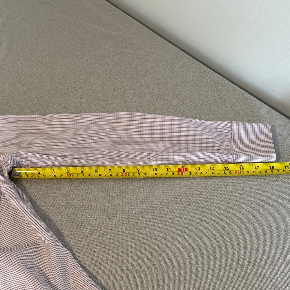 J. Crew Haberdashery Pink Button down Checkered Cotton Shirt SZS. Long sleeve. - Picture 10 of 14
